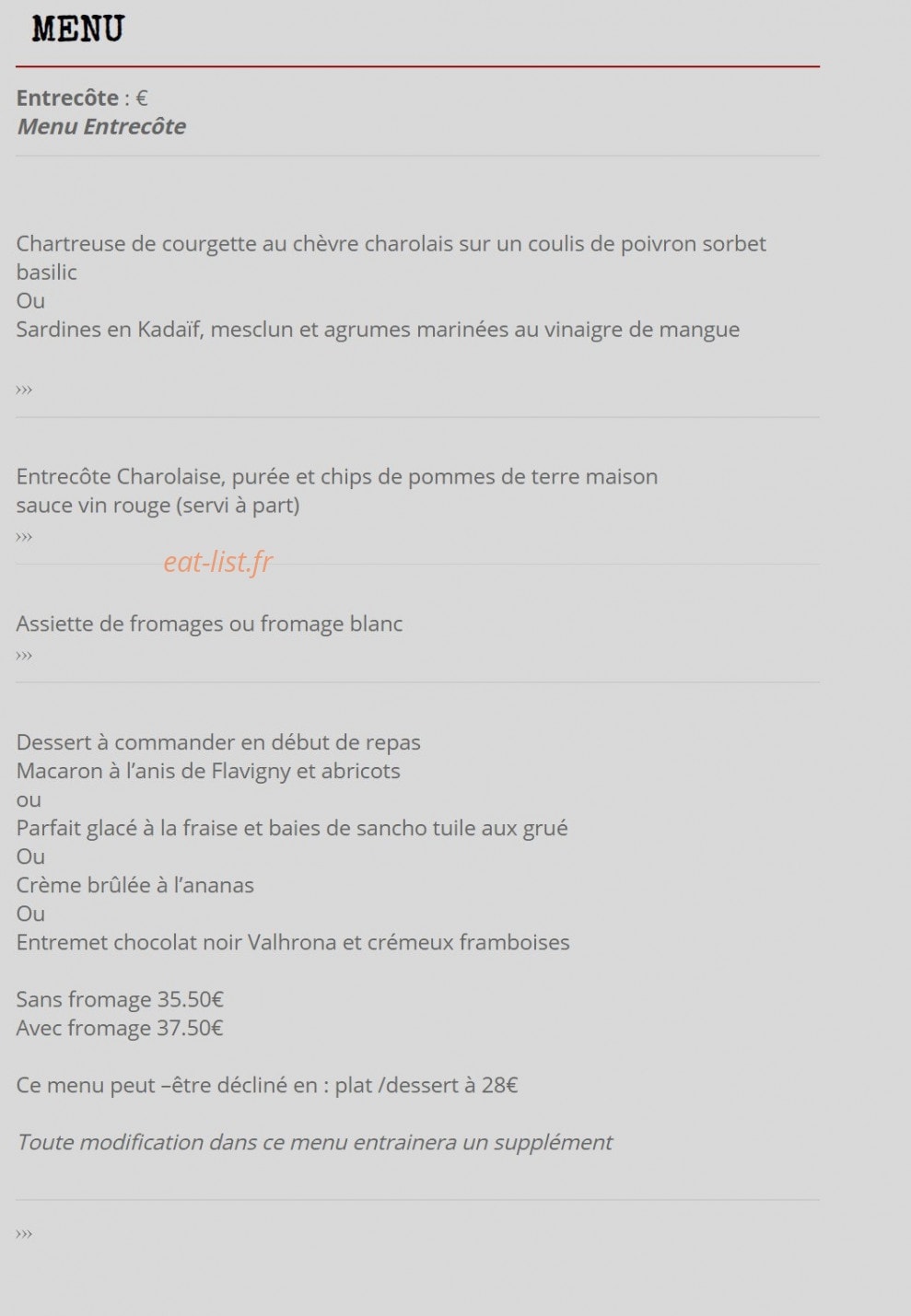 L'Etape Charollaise — carte page 4