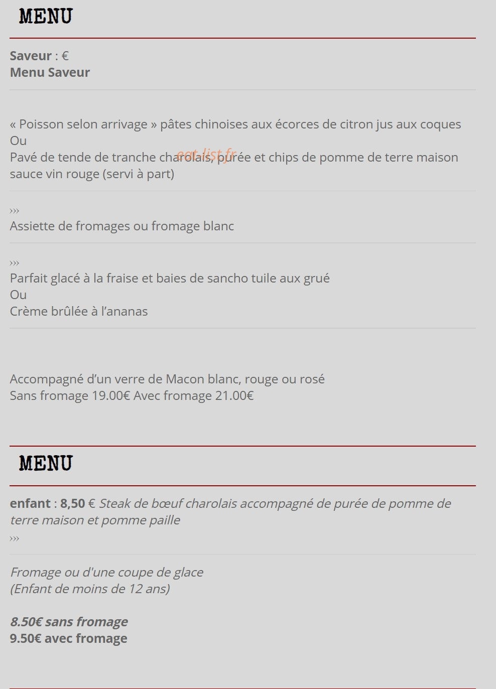 L'Etape Charollaise — carte page 3