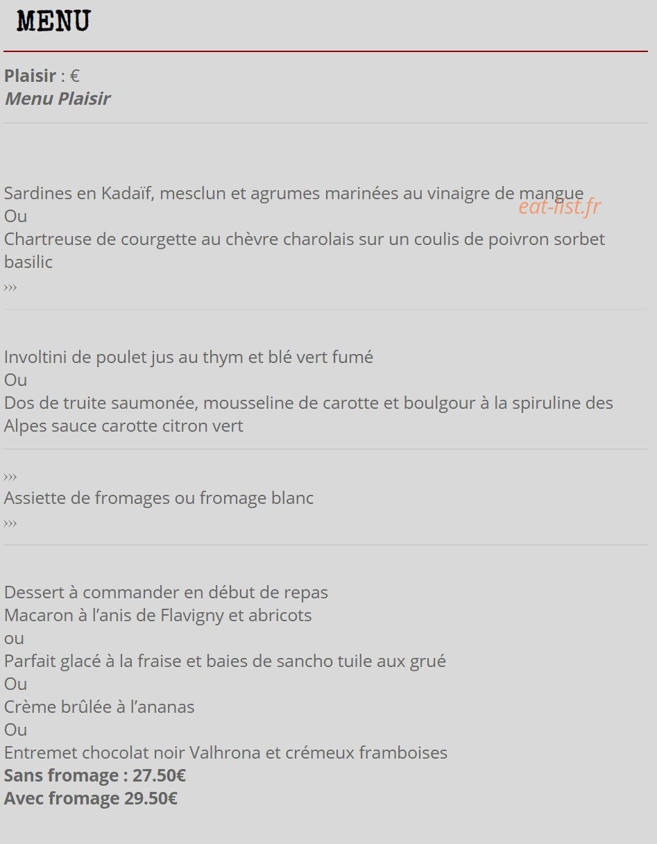 L'Etape Charollaise — carte page 1