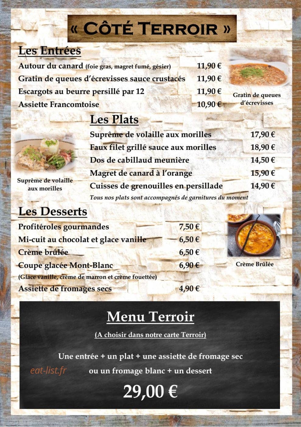 Le Bourgogne — carte page 2