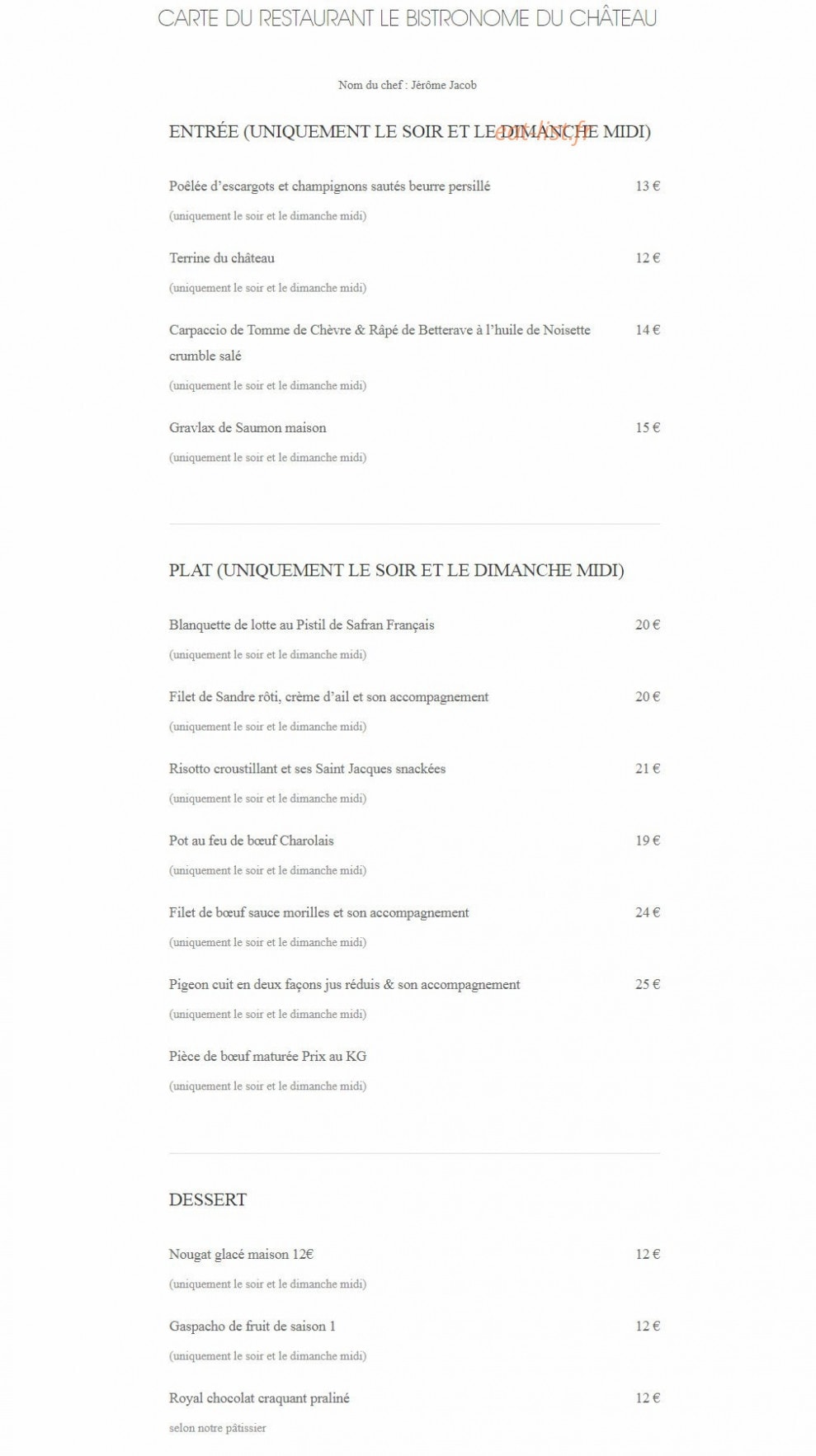 Le Blason de Vair — carte page 1