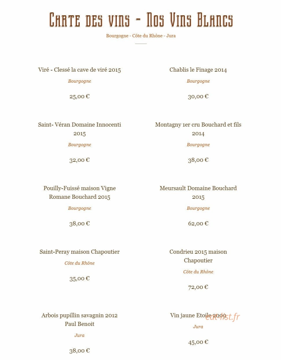 La Mère Jouvenceaux — carte page 4