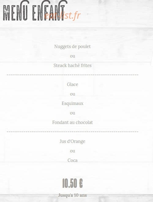 Le Grill — carte page 2