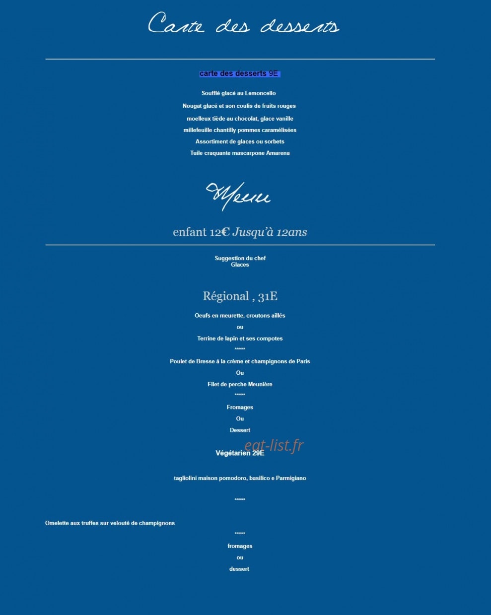 Le Moulin de Bourgchateau — carte page 3