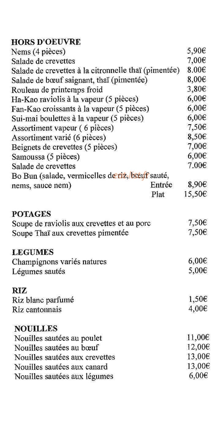 Ô Nuances — carte page 11