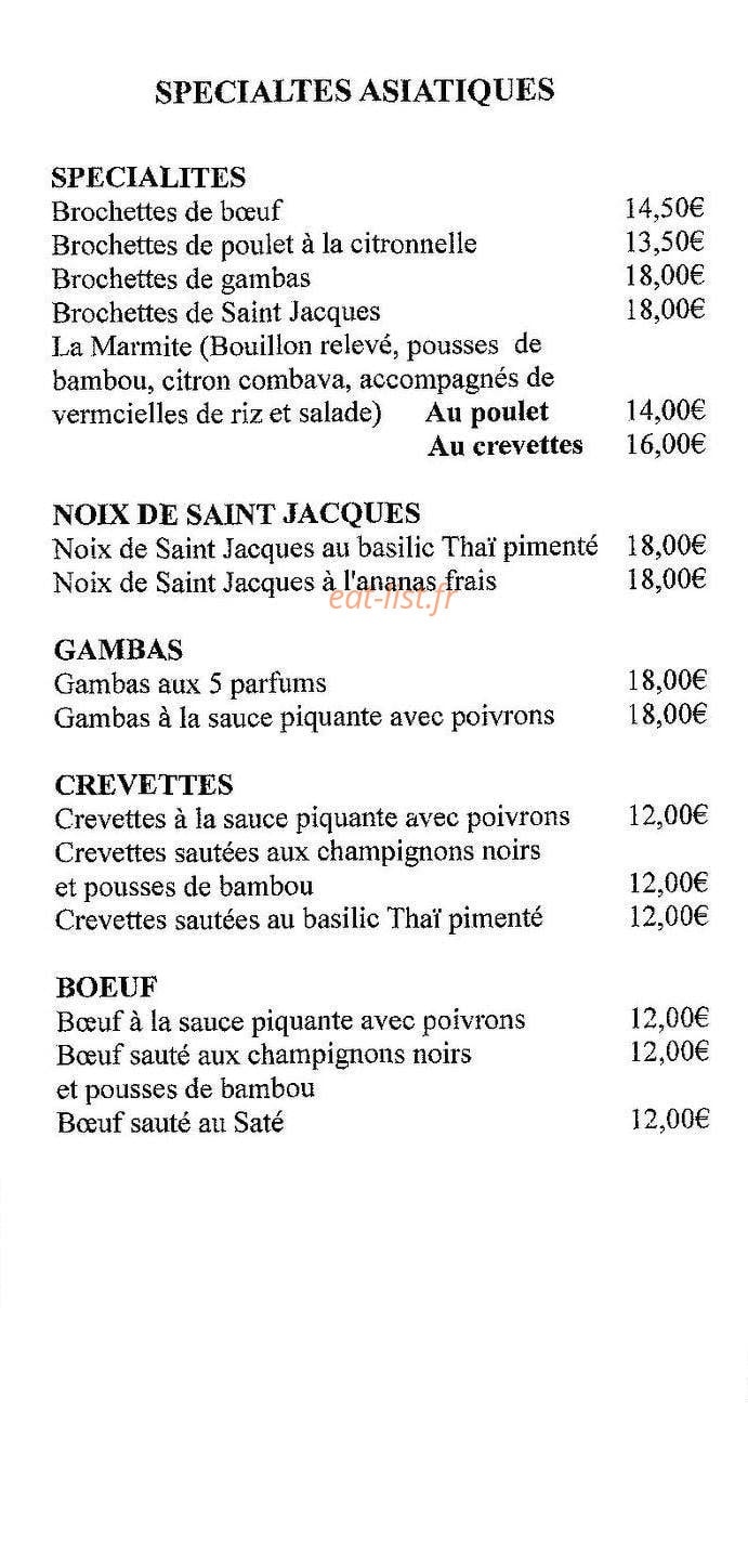 Ô Nuances — carte page 12