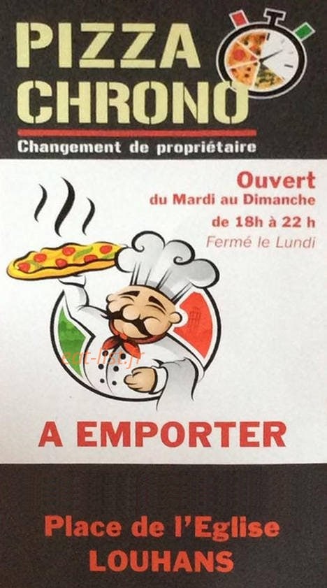 Pizza chrono — carte page 1