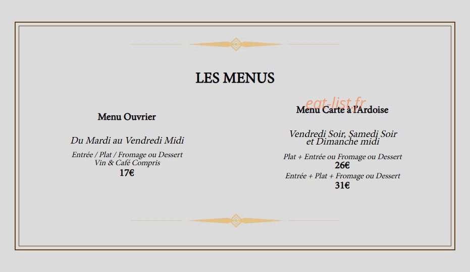 Le Commerce — carte page 1