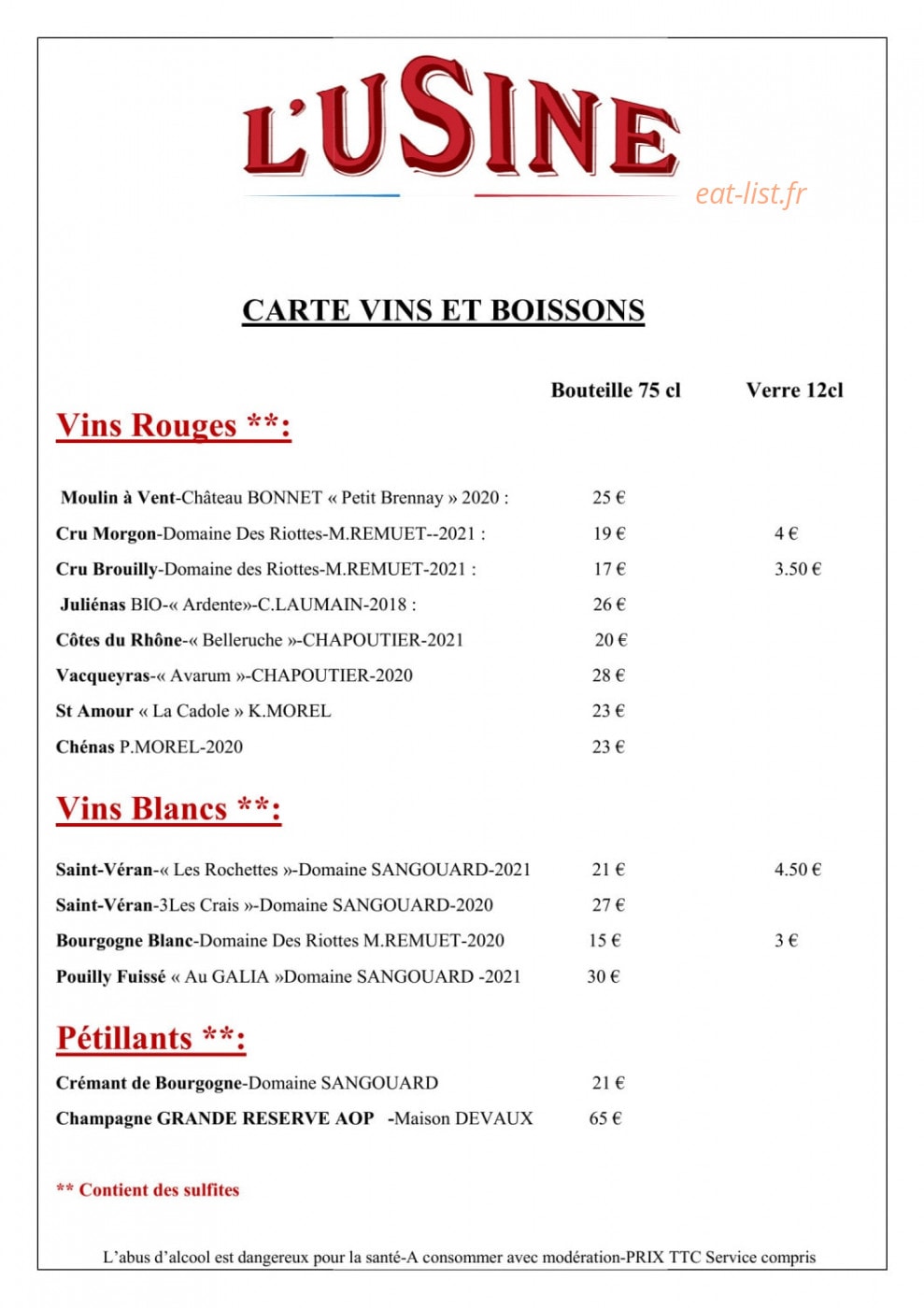 L'usine — carte page 4