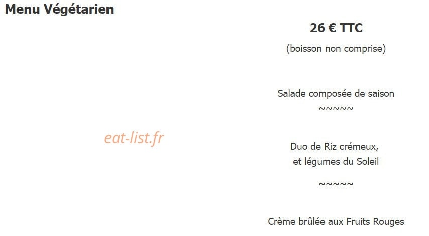 Hotel Restaurant Moulin — carte page 3