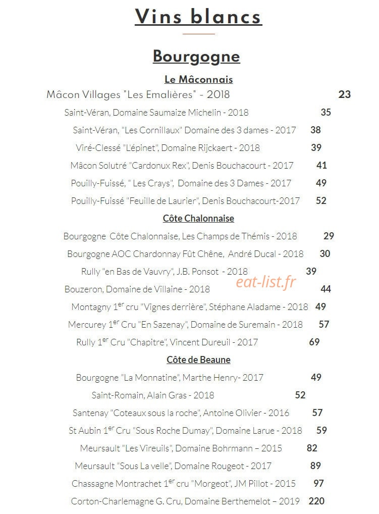 L'Evidence — carte page 3