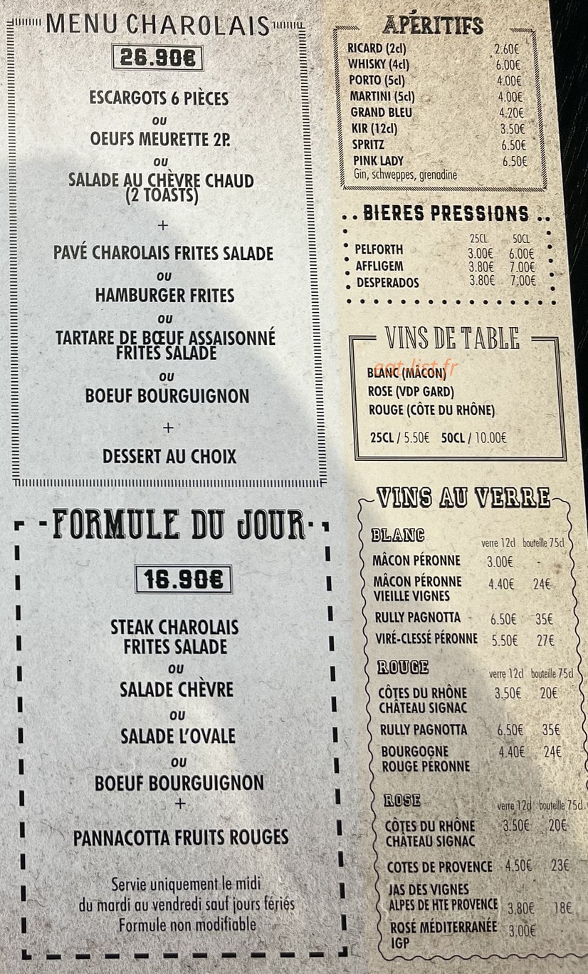 L'ovale — carte page 2