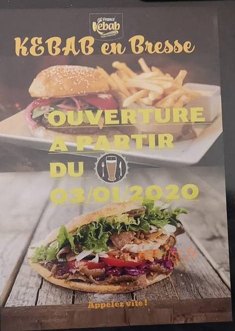 Kebab en Bresse — carte page 1