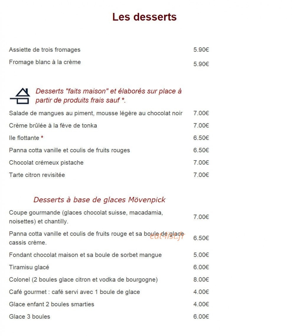 Le Mercurey — carte page 5