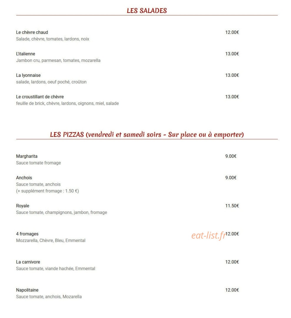 L’Amitieul — carte page 2