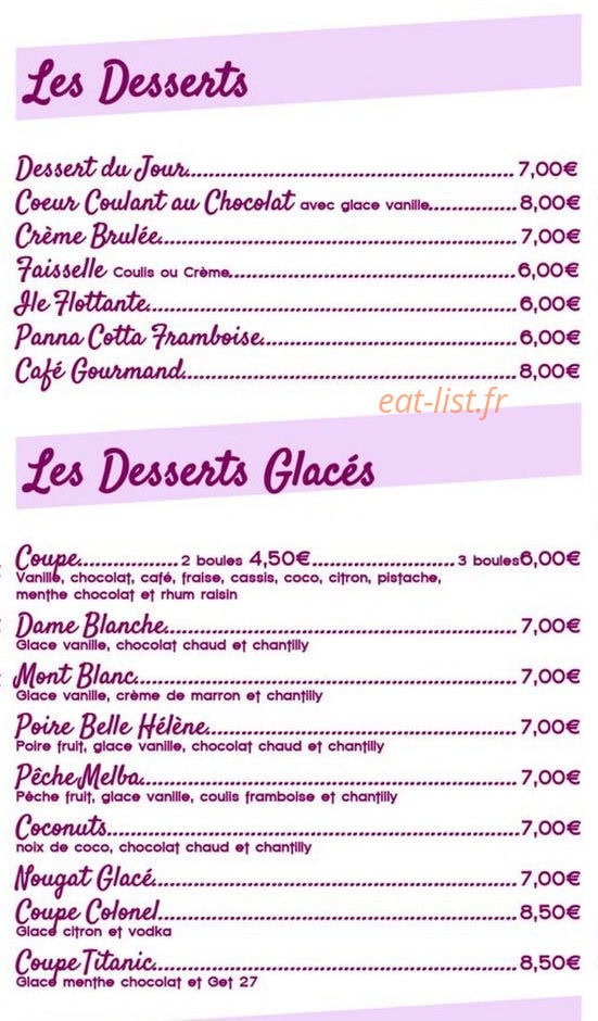 Le Relais de l'Abbaye — carte page 3