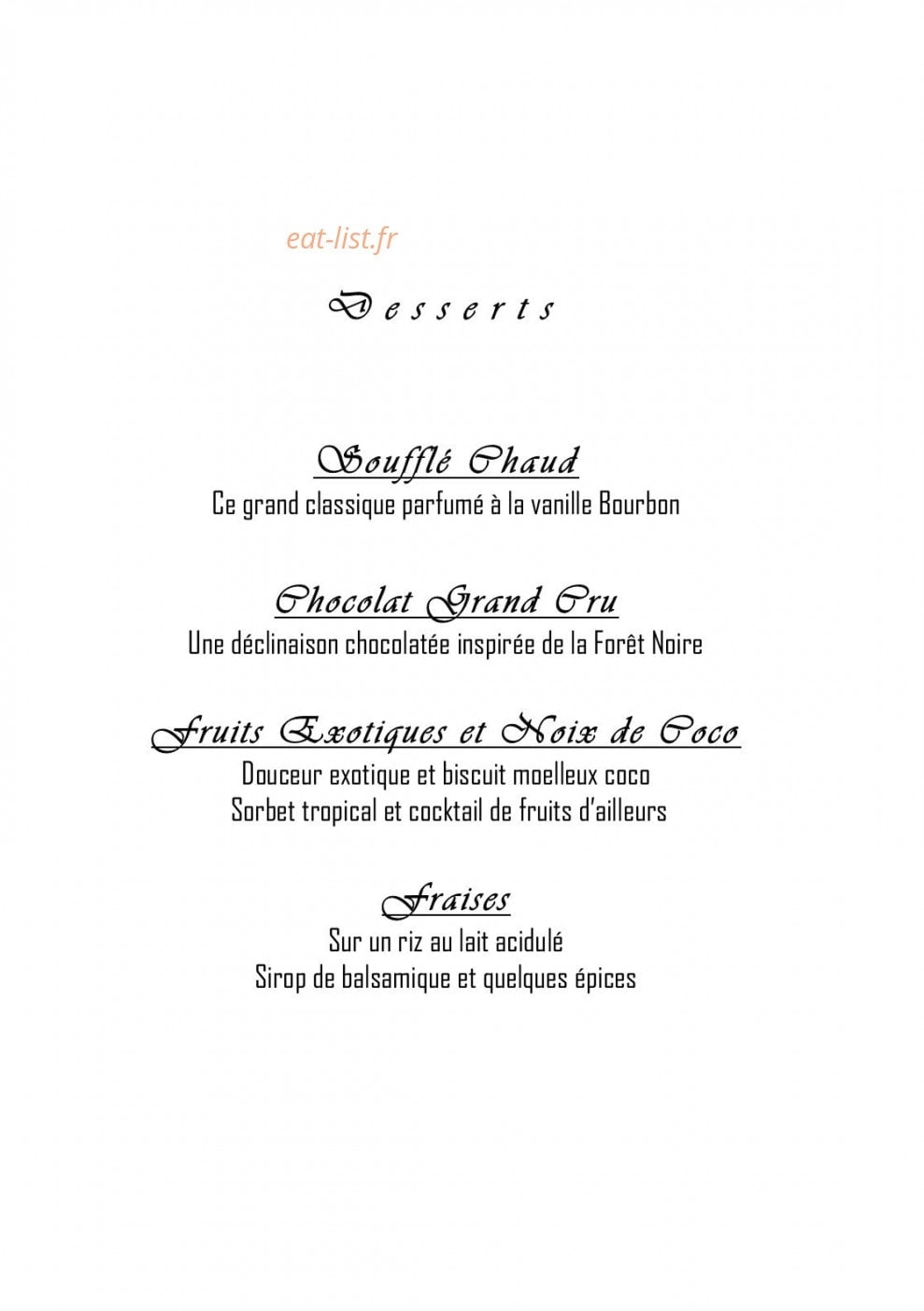 Restaurant Le Meulien — carte page 7