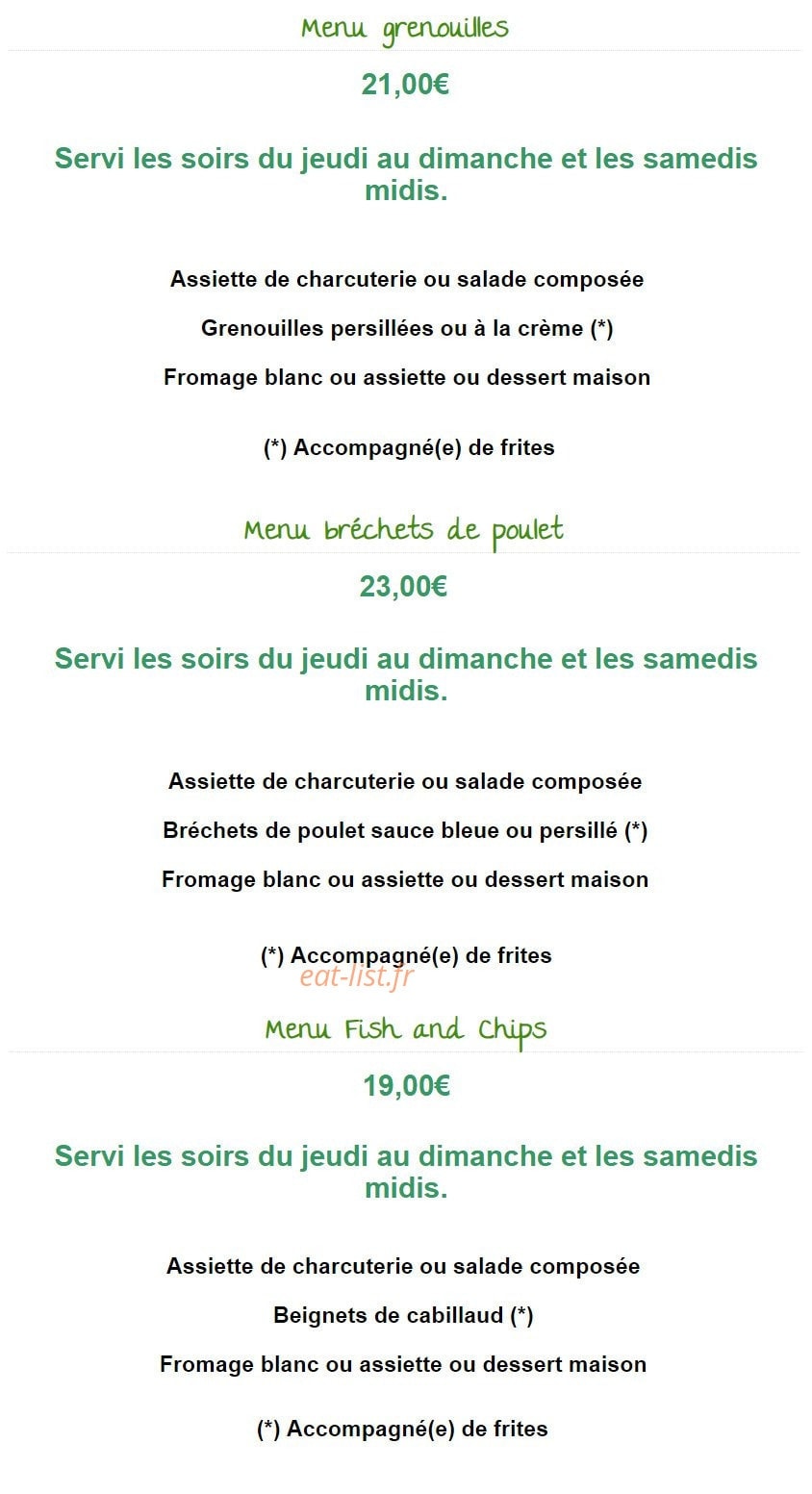 Le Petit Campagnard — carte page 3