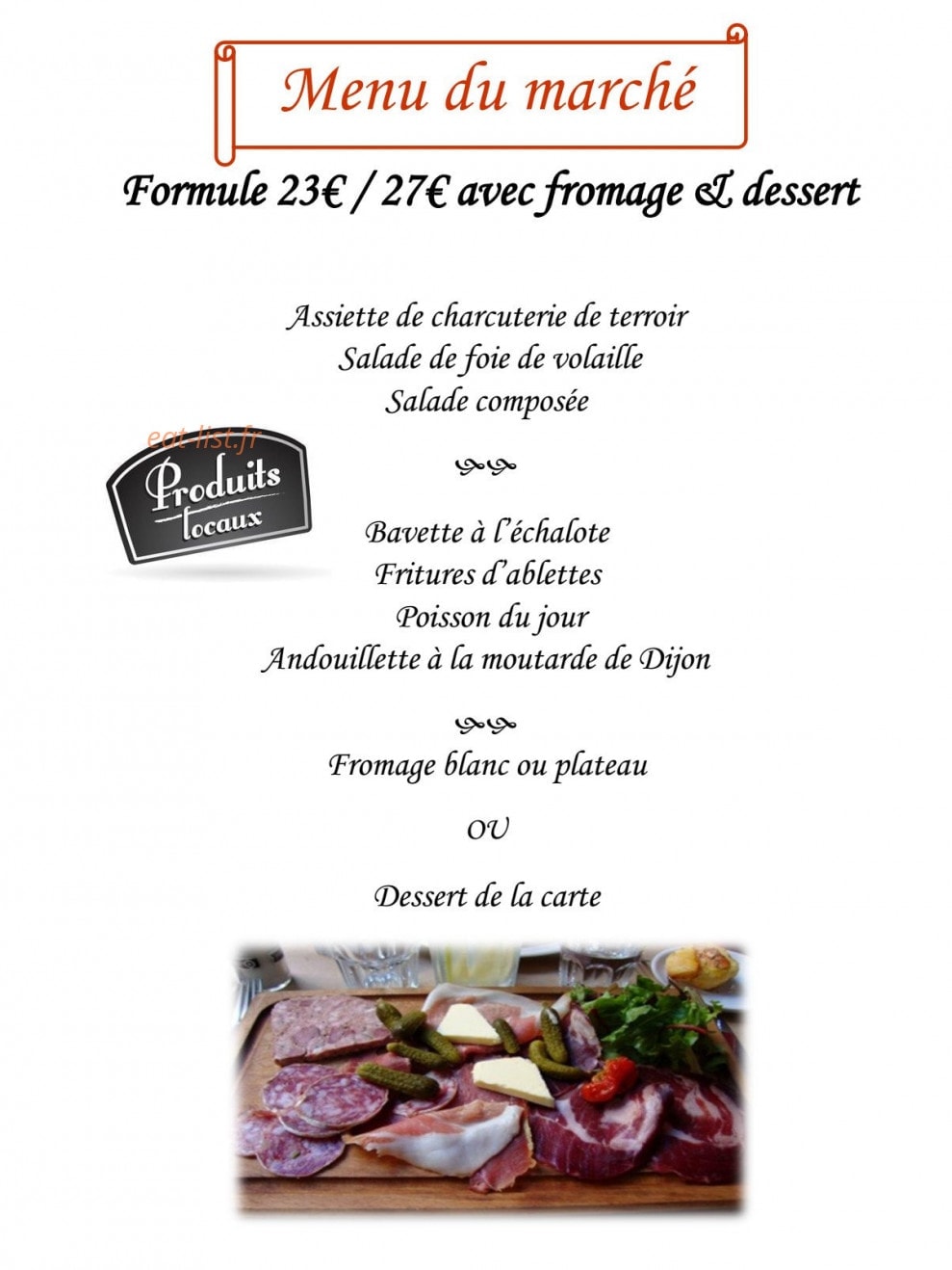 Le Relais Des Chasseurs — carte page 7