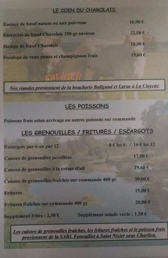 Le Villageois — carte page 2