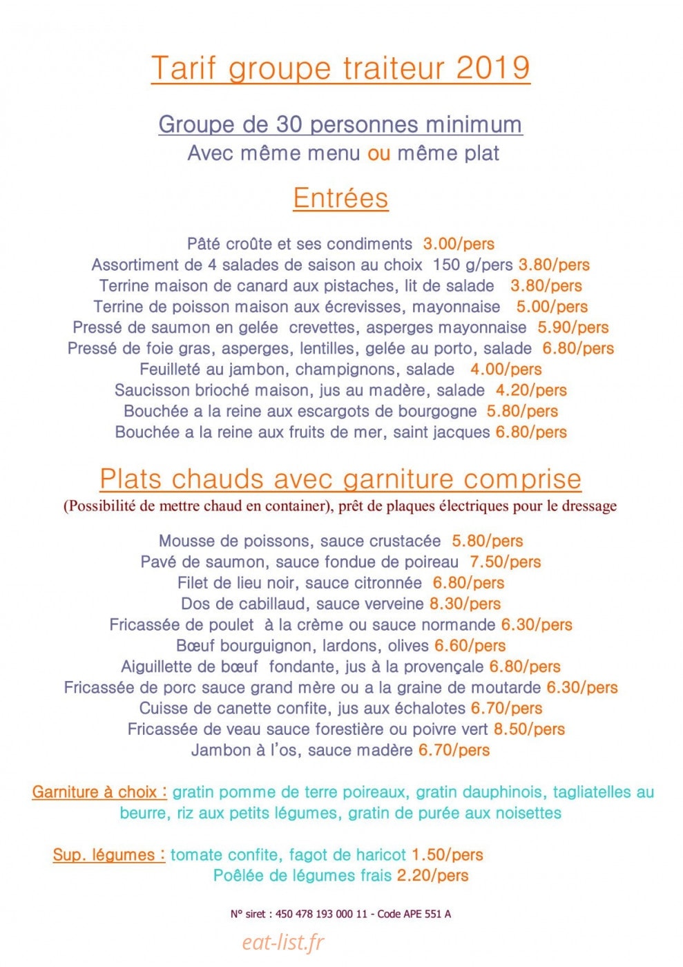 Hôtel de Bourgogne — carte page 5