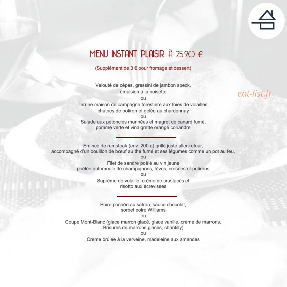 Au Comptoir des Halles — carte page 5