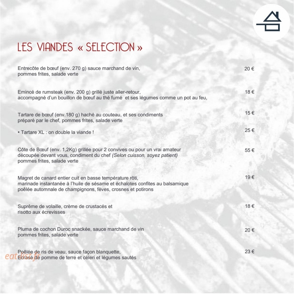 Au Comptoir des Halles — carte page 3