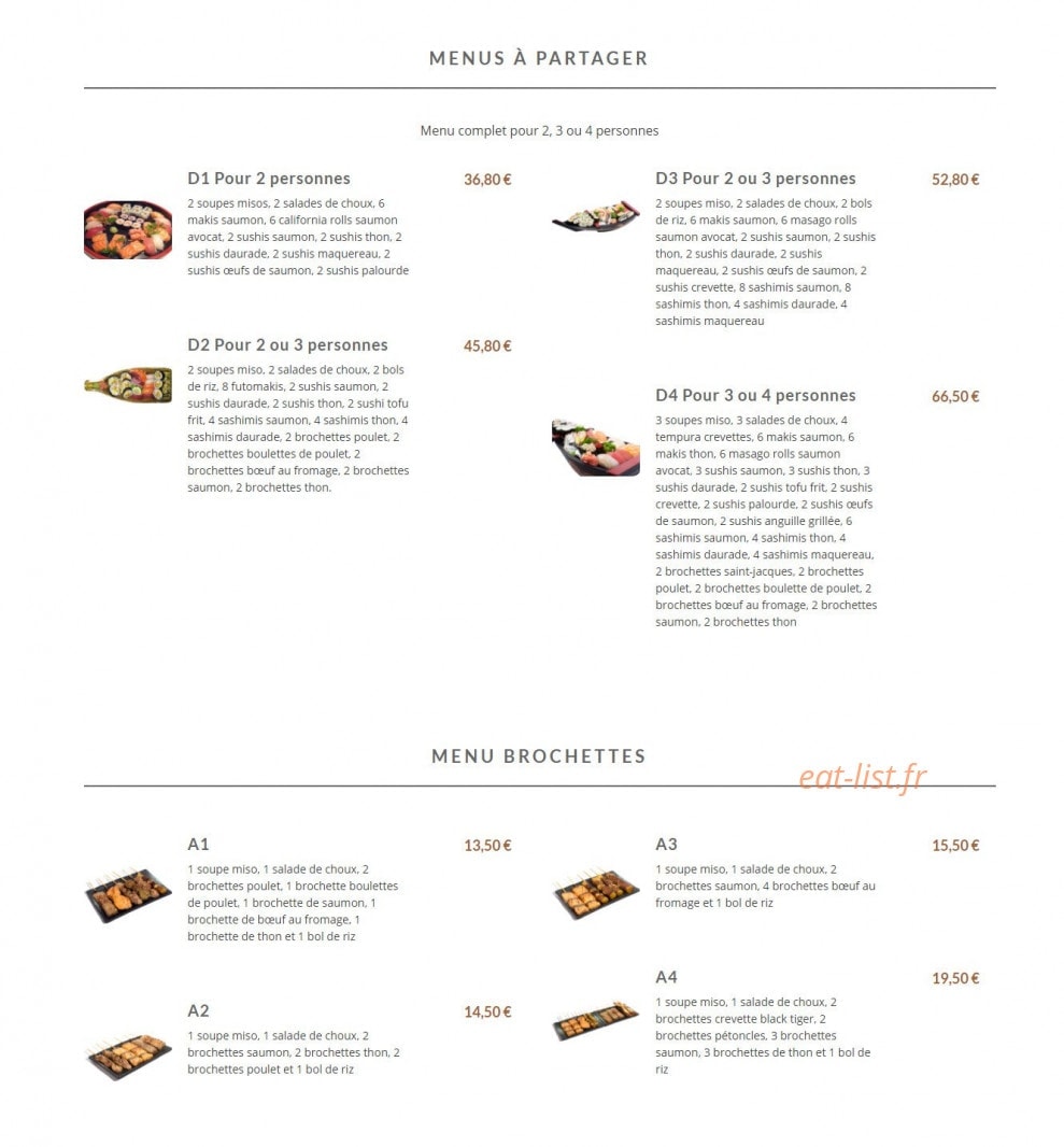 Azuki — carte page 2