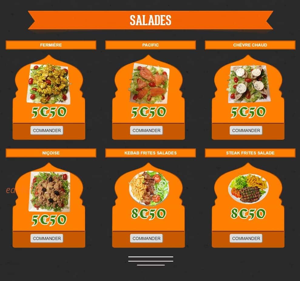 Bestfood — carte page 5