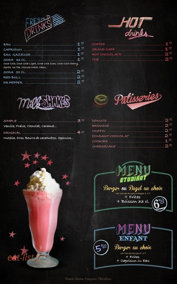 Bil's — carte page 2