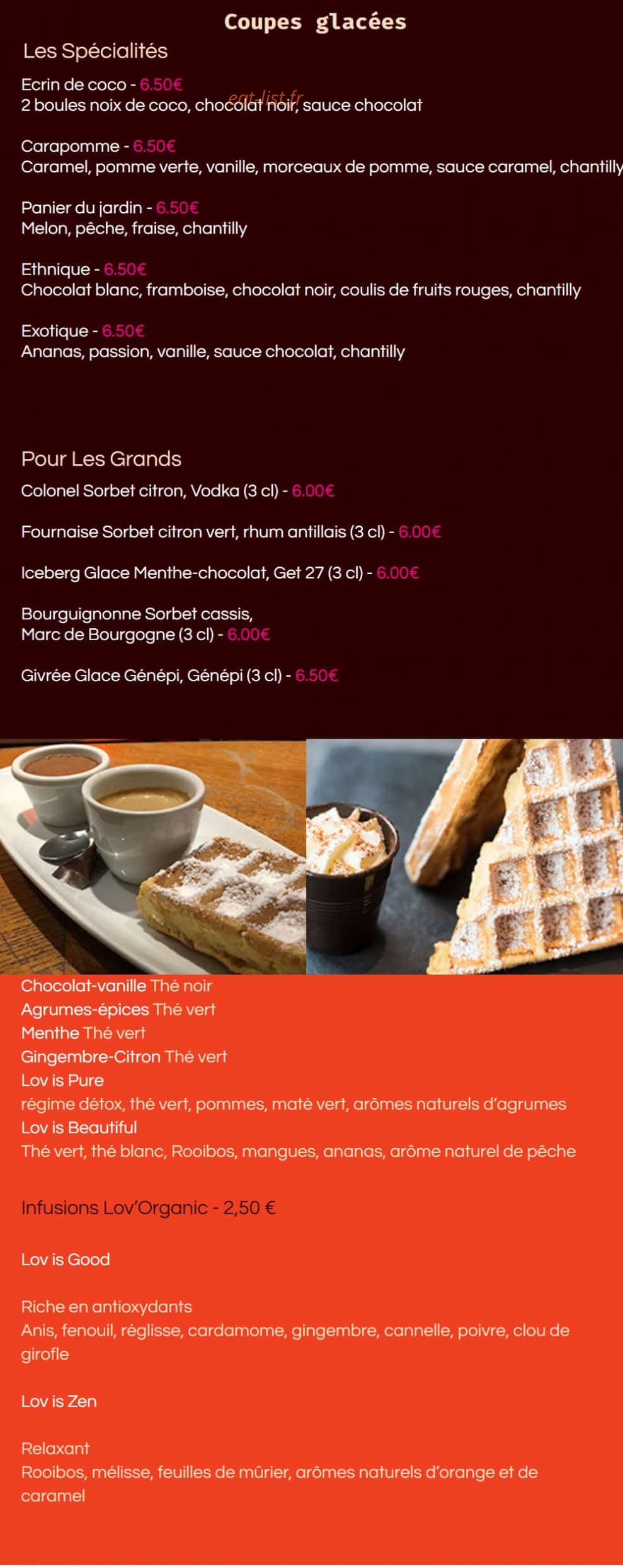 La Dolce Vita — carte page 14