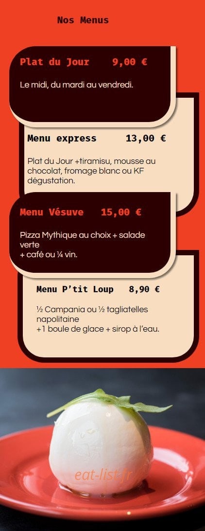 La Dolce Vita — carte page 2
