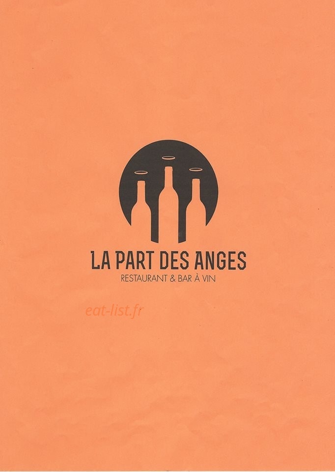 La Part des Anges — carte page 1