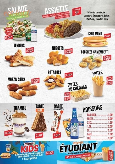Le Cham’s — carte page 4