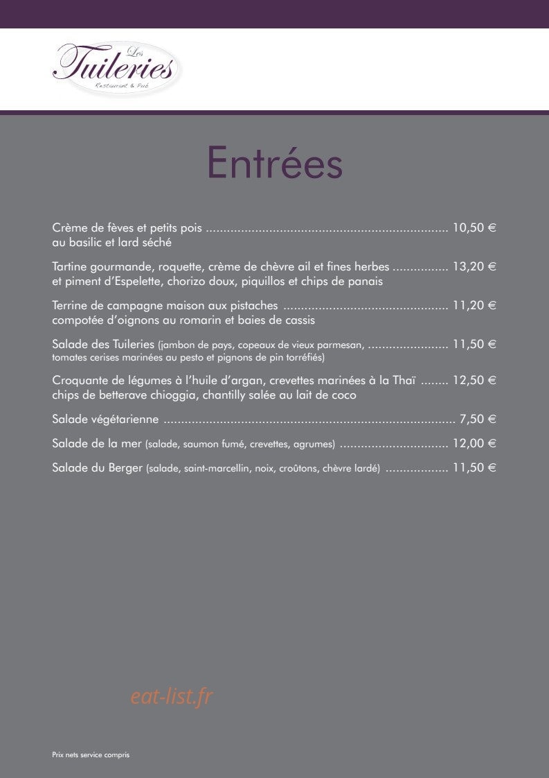Les Tuileries — carte page 2