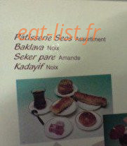 Seos Kebab — carte page 2
