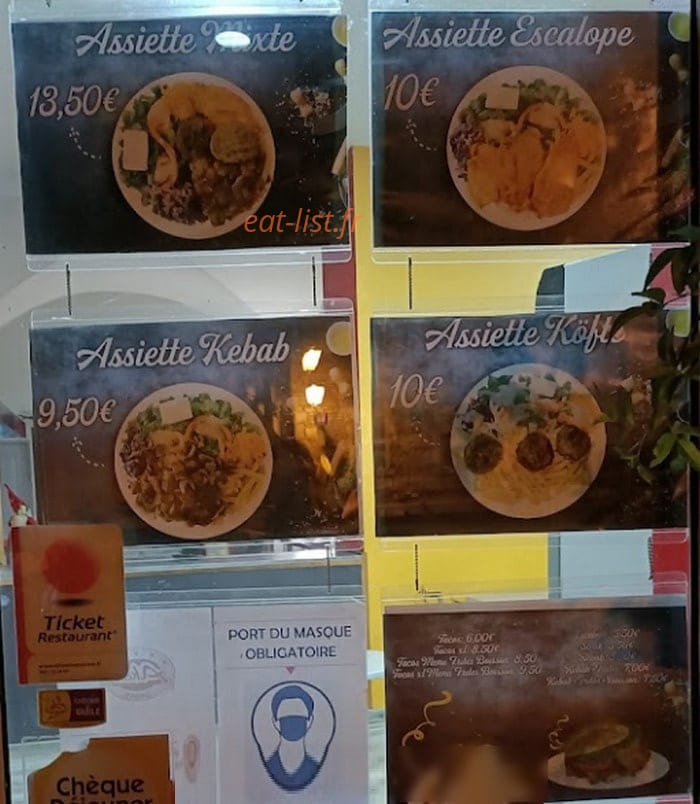 Kebab de la Roche — carte page 2
