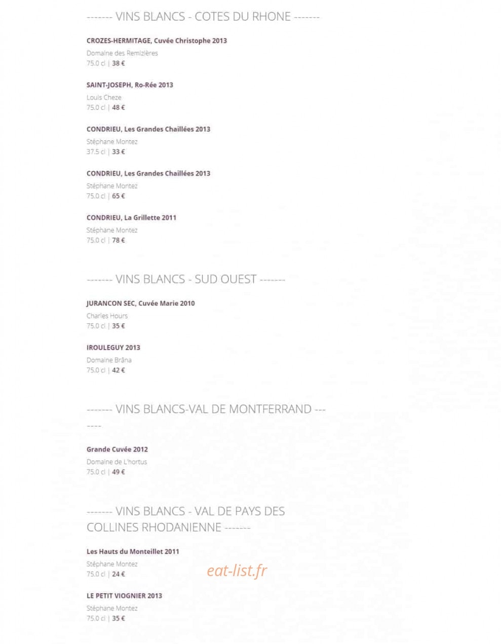 La Courtille de Solutré — carte page 7