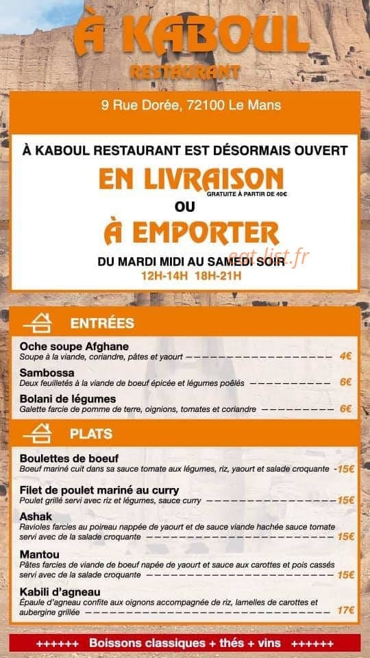 A Kaboul — carte page 1