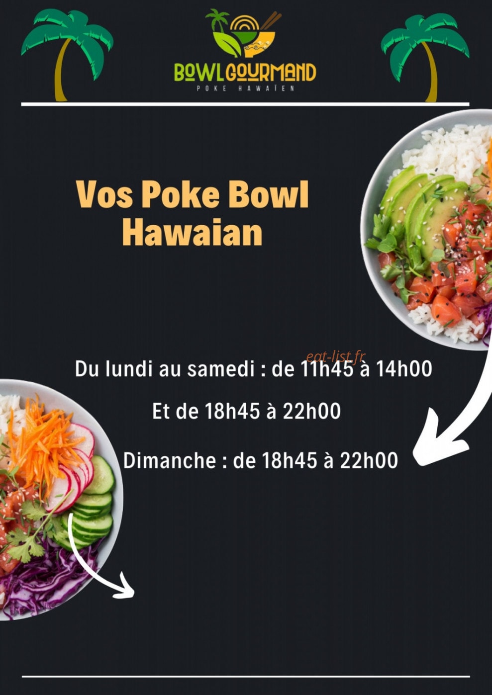 Bowl Gourmand — carte page 1