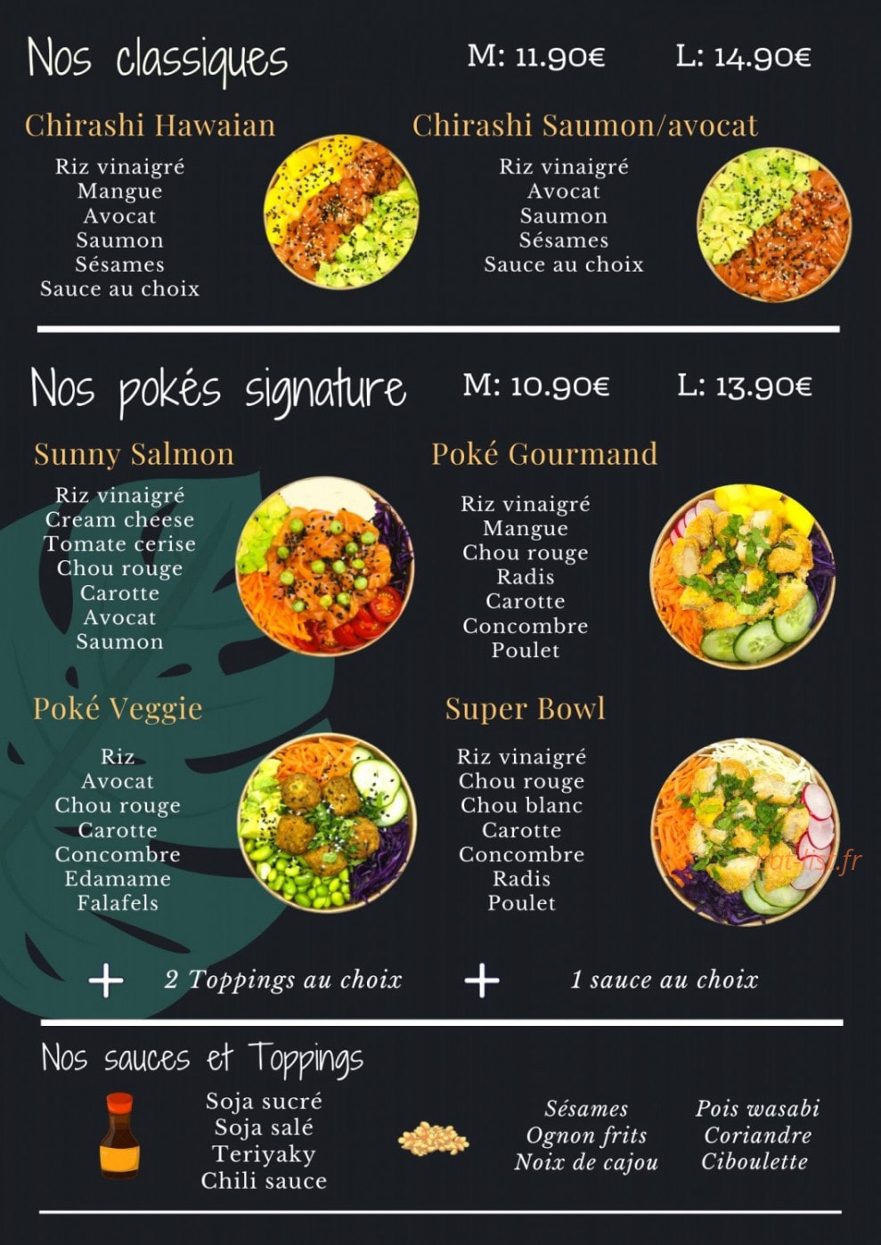 Bowl Gourmand — carte page 2