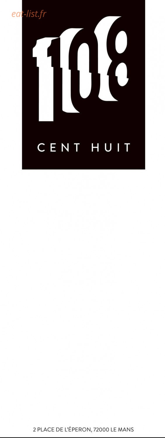 Cent Huit — carte page 1
