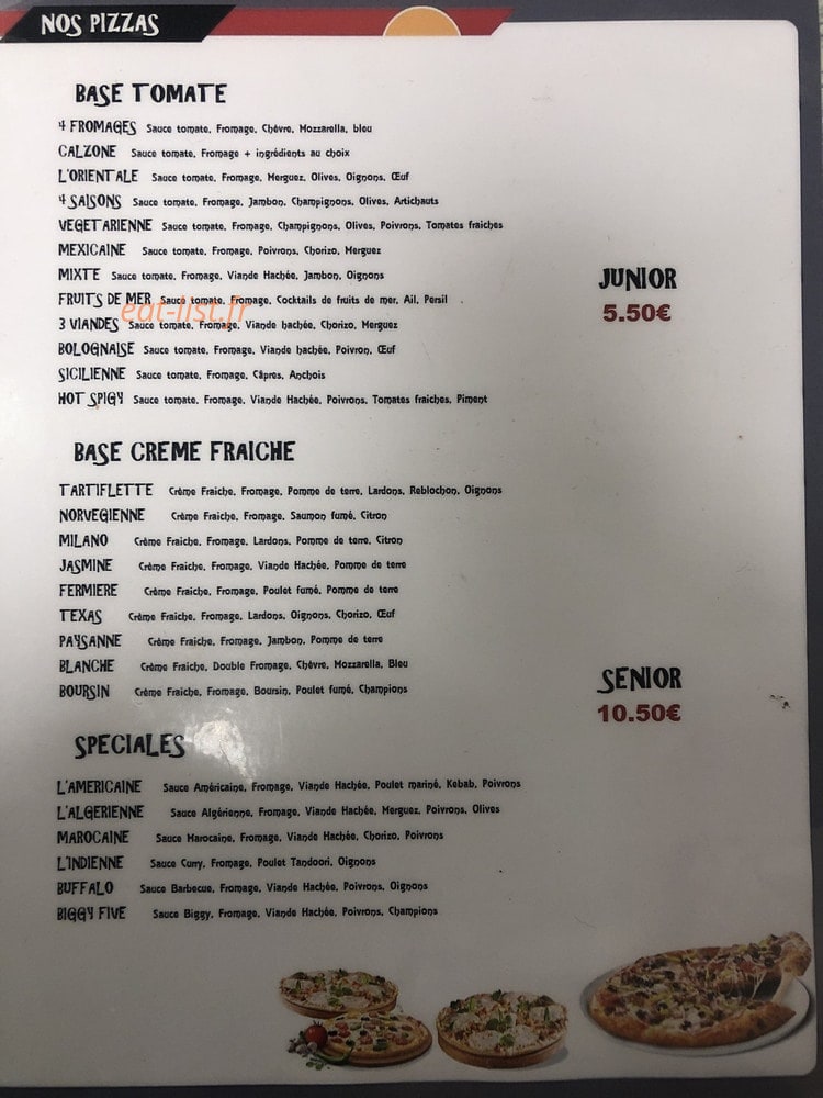 Delice Time Food — carte page 2