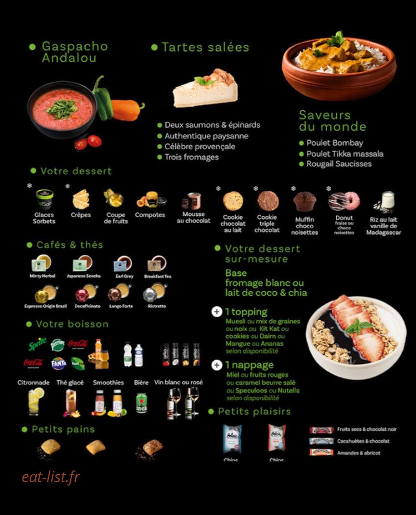 Eat Salad — carte page 2