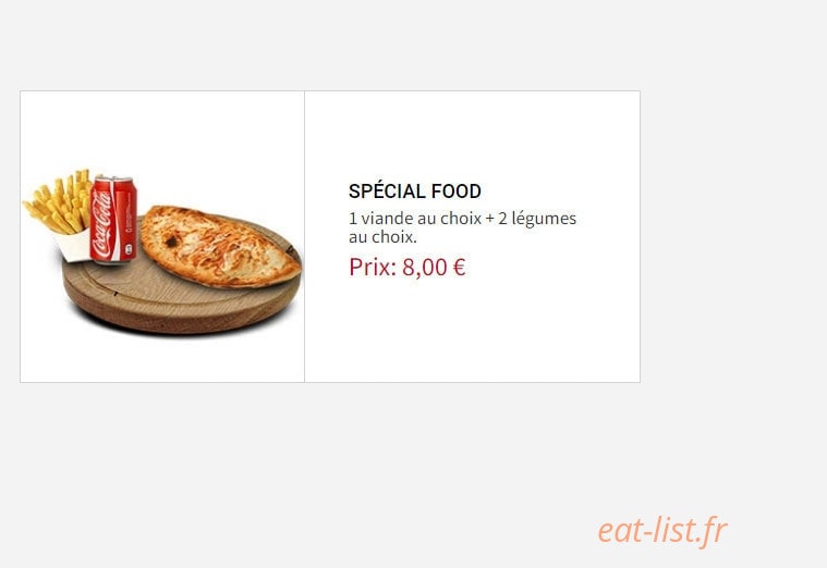 Five food — carte page 6