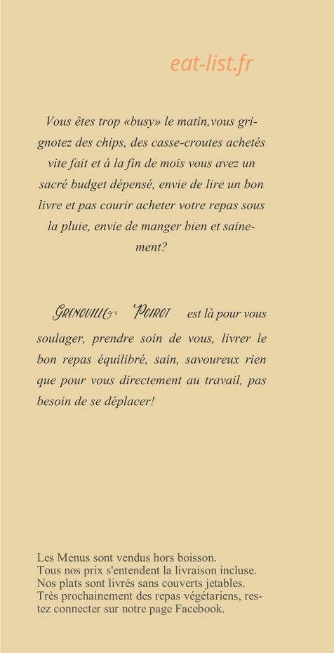 Grenouille Poirot — carte page 6