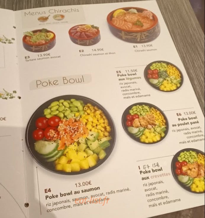 Jasmin Sushi — carte page 4