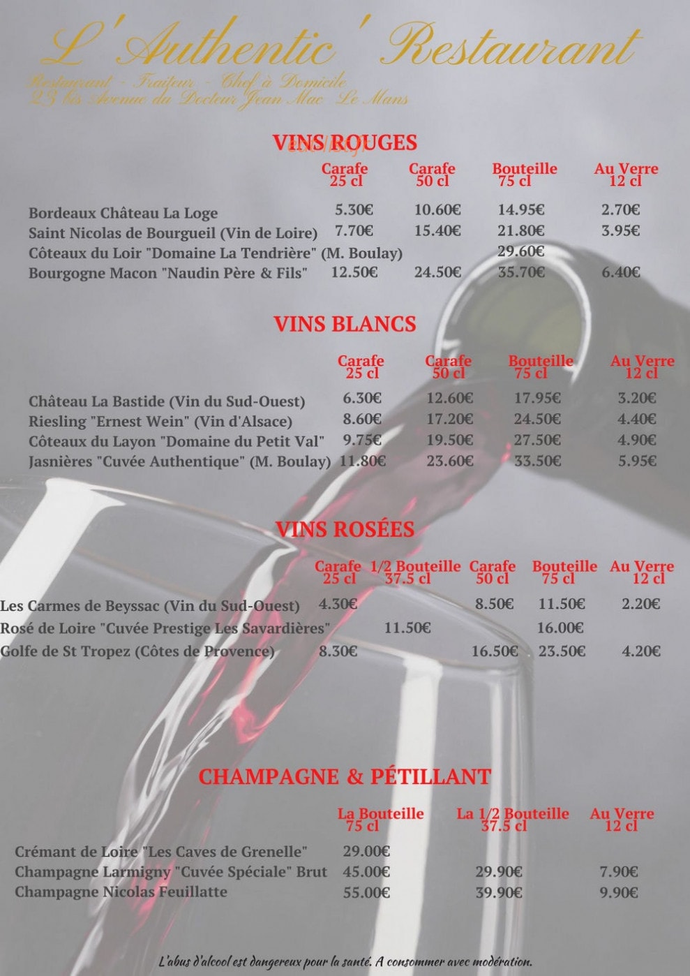 L'Authentic' — carte page 7