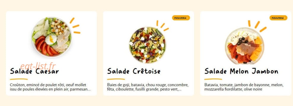 La Croissanterie — carte page 4