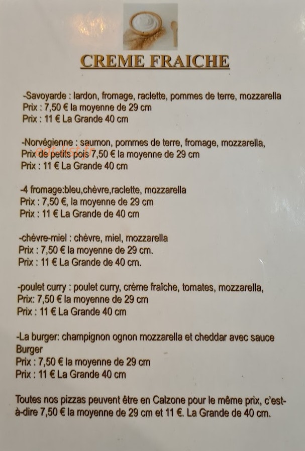 La Finesse — carte page 2